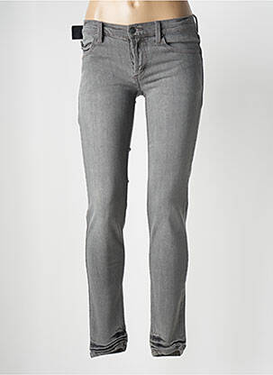 Blugi cu croială slim talie joasă talie joasă gri CHEAP MONDAY femeie