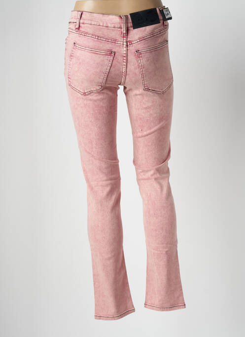 Blugi cu croială slim roz CHEAP MONDAY femeie