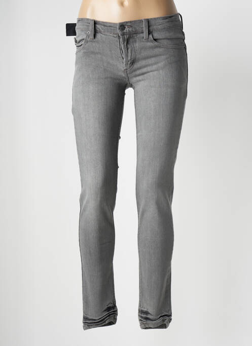 Blugi cu croială slim gri CHEAP MONDAY femeie