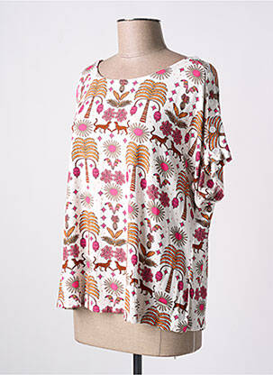 Top alb AGATHE & LOUISE femeie