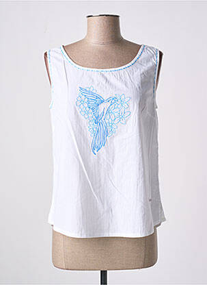 Top alb AGATHE & LOUISE femeie