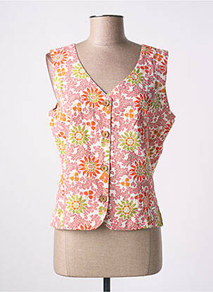 Vestă fără mâneci roz AGATHE & LOUISE femeie