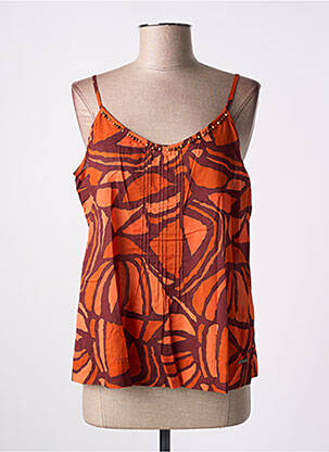 Top portocaliu AGATHE & LOUISE femeie