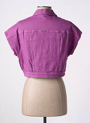 Jachete casual buzunare violet AGATHE & LOUISE femeie