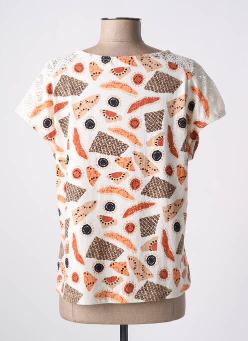 Tricou bej AGATHE & LOUISE femeie