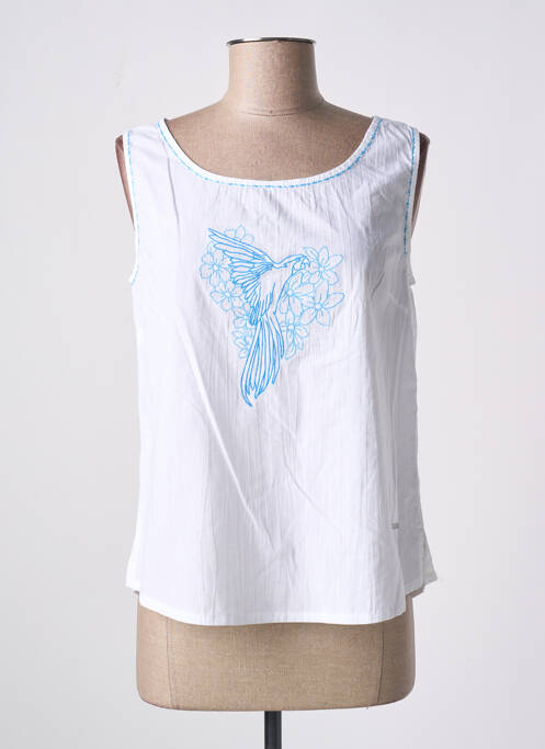 Top alb AGATHE & LOUISE femeie