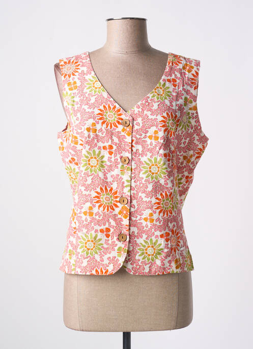 Vestă fără mâneci roz AGATHE & LOUISE femeie