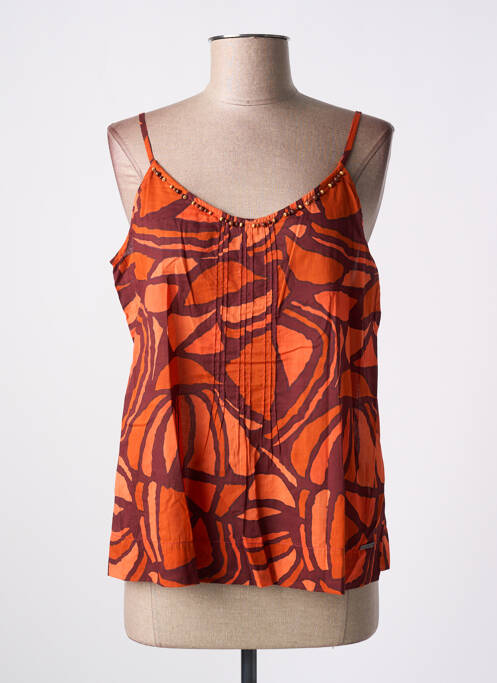 Top portocaliu AGATHE & LOUISE femeie