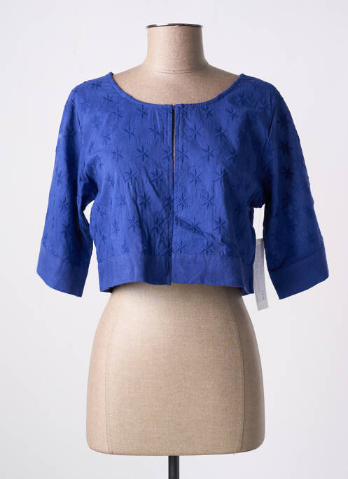 Bolero albastru AGATHE & LOUISE femeie