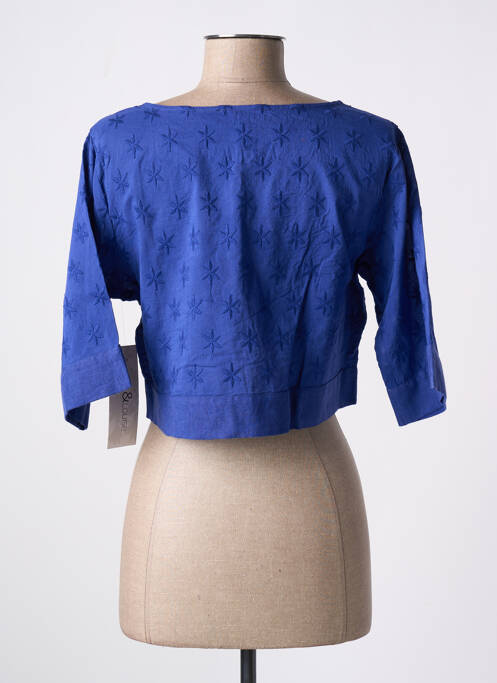 Bolero albastru AGATHE & LOUISE femeie