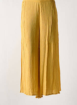Pantalon larg galben L'ATELIER D'ANNA femeie