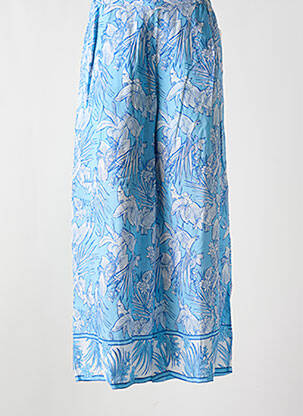 Pantalon larg albastru AGATHE & LOUISE femeie