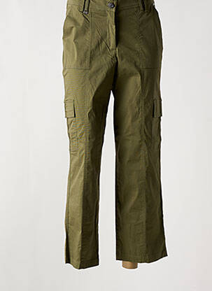 Pantalon cargo buzunare mărime normală verde AGATHE & LOUISE femeie