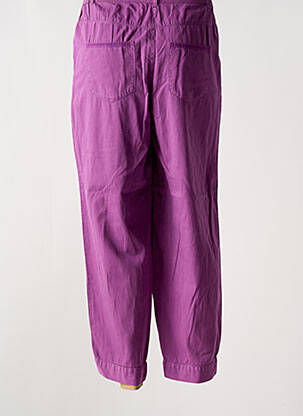Pantalon cargo buzunare mărime normală violet AGATHE & LOUISE femeie