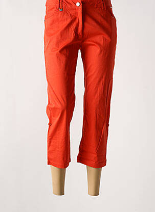 Pantalon trei sferturi roșu AGATHE & LOUISE femeie