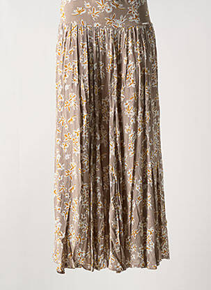 Fustă lungă bej AGATHE & LOUISE femeie