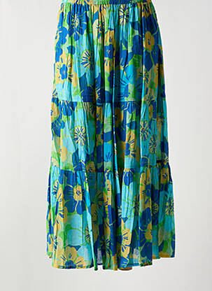 Fustă lungă albastru L'ATELIER D'ANNA femeie