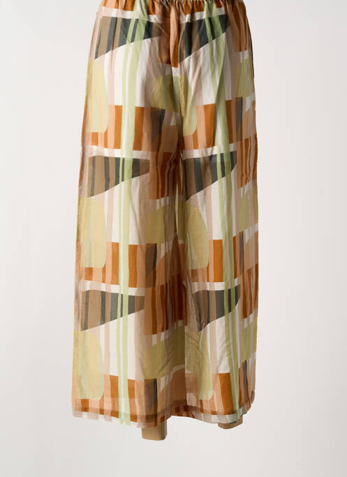 Pantalon larg maro L'ATELIER D'ANNA femeie