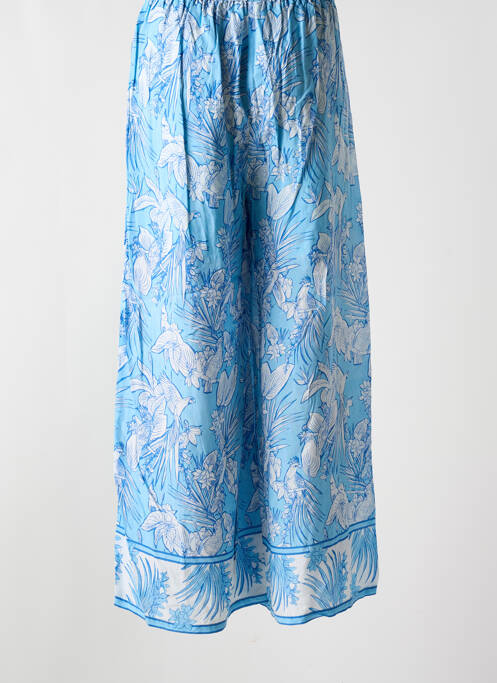 Pantalon larg albastru AGATHE & LOUISE femeie