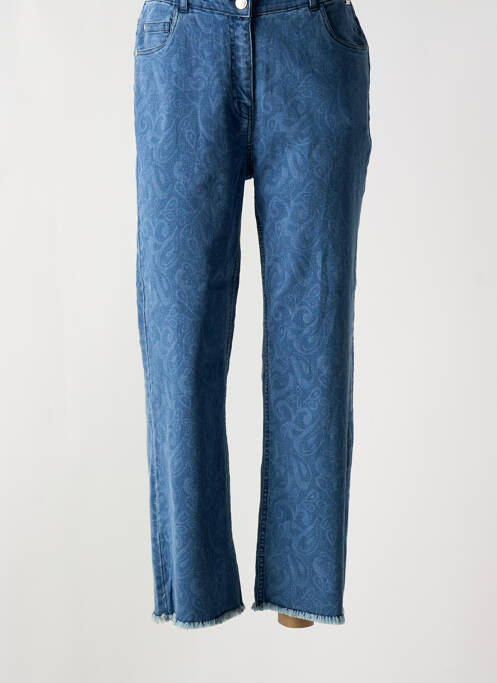 Blugi cu croială dreaptă albastru AGATHE & LOUISE femeie