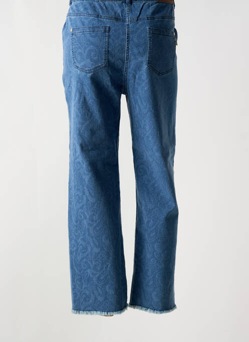 Blugi cu croială dreaptă albastru AGATHE & LOUISE femeie