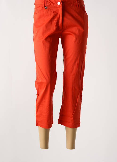 Pantalon trei sferturi roșu AGATHE & LOUISE femeie