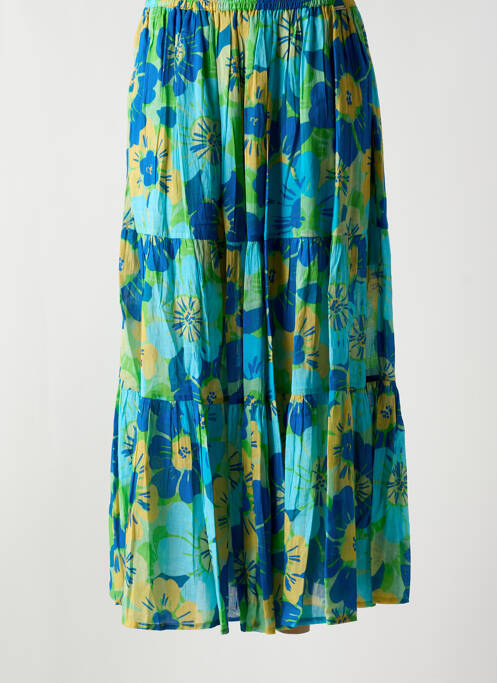 Fustă lungă albastru L'ATELIER D'ANNA femeie