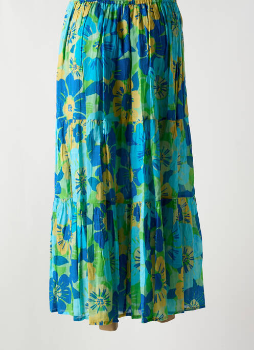 Fustă lungă albastru L'ATELIER D'ANNA femeie