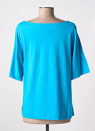 Tricou elasticitate mâneci scurte albastru AGATHE & LOUISE femeie