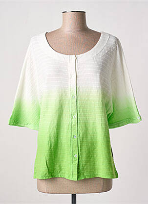 Vestă cu mâneci lungi verde AGATHE & LOUISE femeie