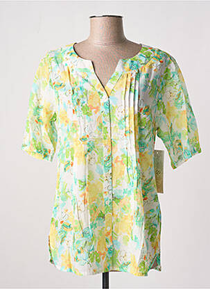 Tunică mâneci scurte verde AGATHE & LOUISE femeie