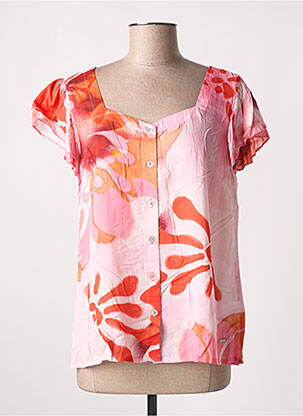 Cămașă roz AGATHE & LOUISE femeie