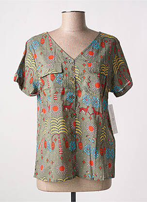 Cămașă verde AGATHE & LOUISE femeie