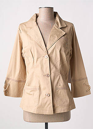 Sacou bej AGATHE & LOUISE femeie