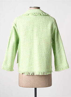 Sacou buzunare false verde AGATHE & LOUISE femeie
