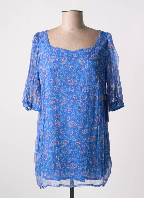 Tunică mâneci scurte albastru AGATHE & LOUISE femeie