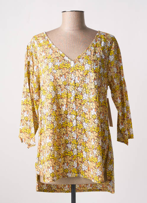 Tunică mâneci lungi galben AGATHE & LOUISE femeie