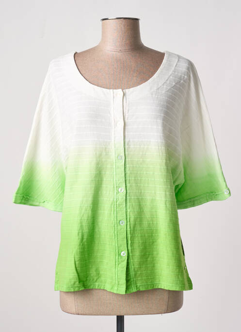 Vestă cu mâneci lungi verde AGATHE & LOUISE femeie