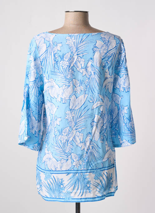 Tunică mâneci lungi albastru AGATHE & LOUISE femeie