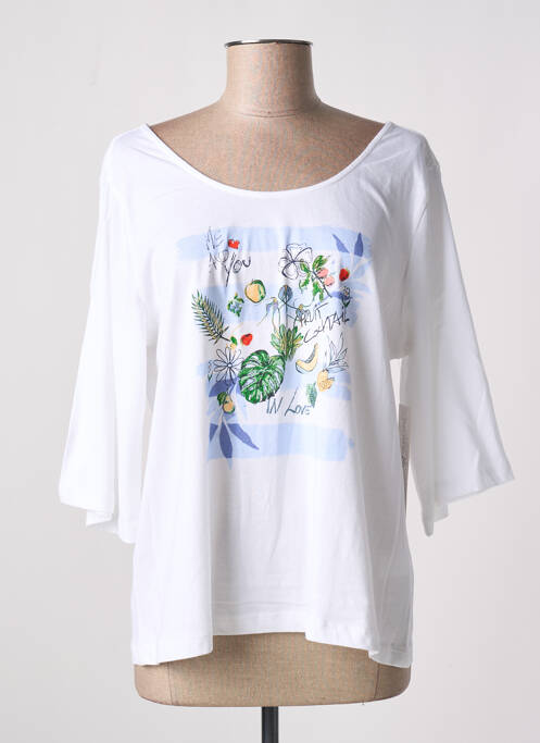 Tricou alb AGATHE & LOUISE femeie