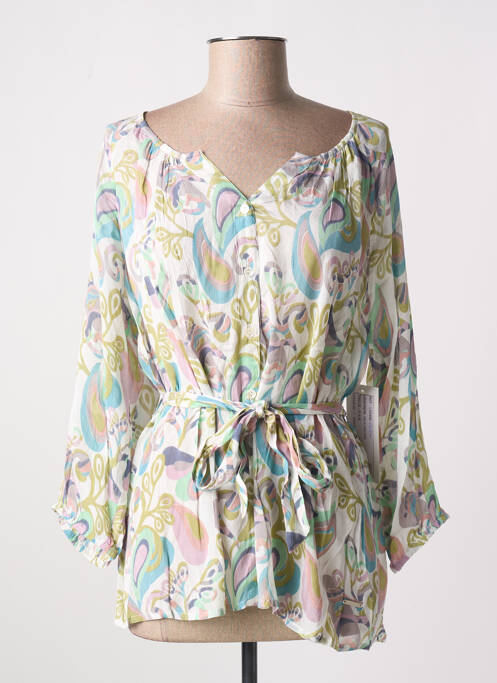 Tunică mâneci lungi verde AGATHE & LOUISE femeie