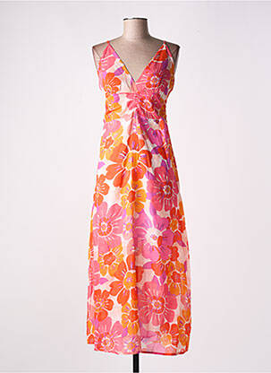 Rochie lungă roz L'ATELIER D'ANNA femeie