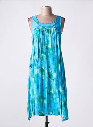 Rochie midi albastru AGATHE & LOUISE femeie