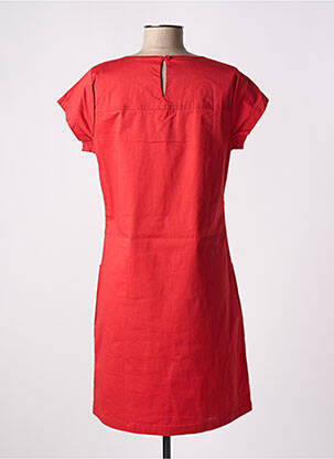 Rochie midi mâneci scurte mâneci scurte roșu AGATHE & LOUISE femeie