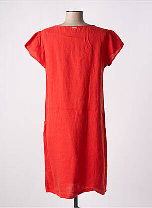 Rochie midi mâneci scurte mâneci scurte roșu AGATHE & LOUISE femeie