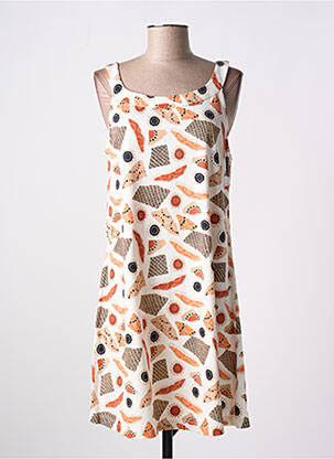 Rochie midi bej AGATHE & LOUISE femeie