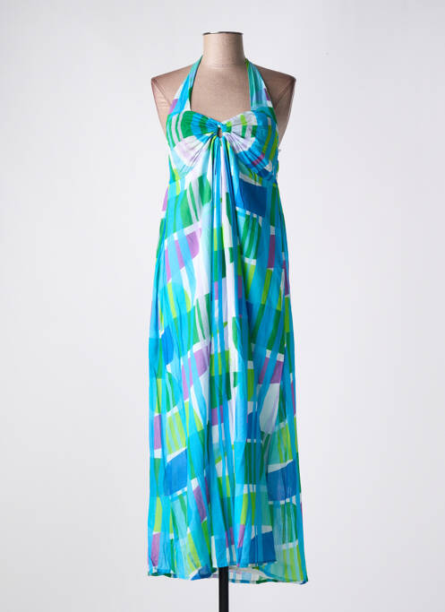 Rochie lungă albastru L'ATELIER D'ANNA femeie