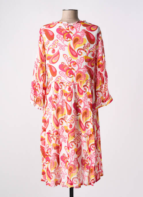 Rochie midi roz AGATHE & LOUISE femeie