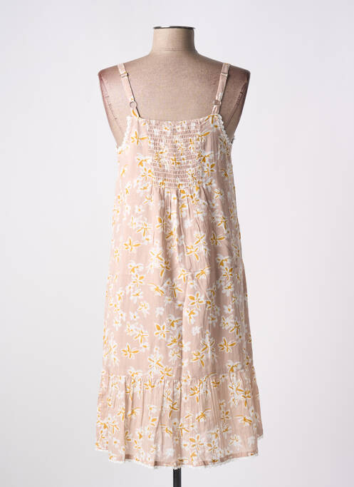 Rochie midi bej AGATHE & LOUISE femeie