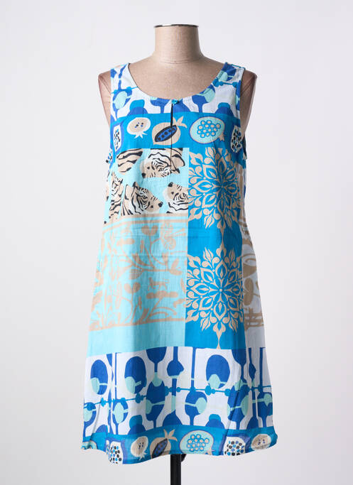 Rochie midi albastru AGATHE & LOUISE femeie